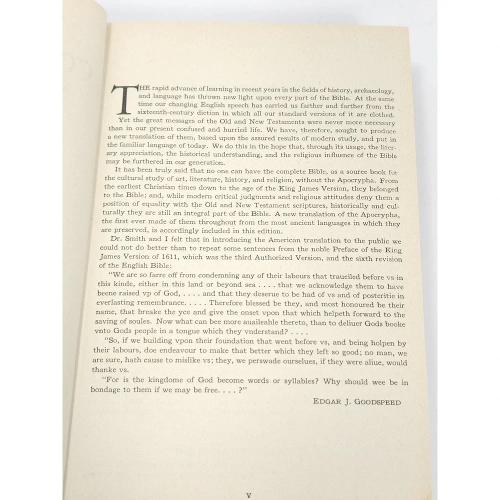 The Complete Bible 1939 An American Translation‎ 1944 Apocrypha, Smith/Goodspeed